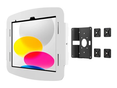 Compulocks iPad 10th-11th (A16) Gen Space Enclosure Glass Mount White