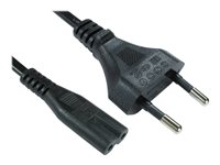 Cables Direct - power cable - IEC 60320 C7 to Europlug - 2 m