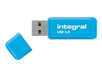 Integral Europe Neon USB 2.0 Flash Drive INFD64GBNEONB