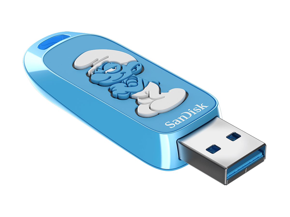 SanDisk Smurfs - Brainy Smurf Edition - Jednotka USB flash - 64 GB – foto 2