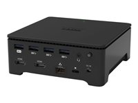 PORT connect USB-C & USB-A 2X2K UNIVERSAL OFFICE - docking station - USB-C 3.1 Gen 2 - 2 x HDMI - GigE