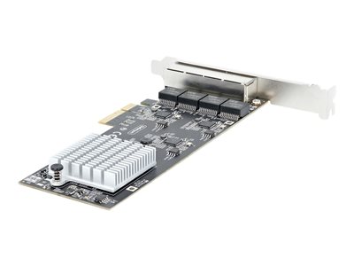 StarTech.com 4-Port 2.5Gbps NBASE-T PCIe Network Card - Intel I225