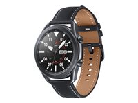 Samsung Galaxy Watch 3 45 mm mystic black smart watch with band leather display 1.4INCH 