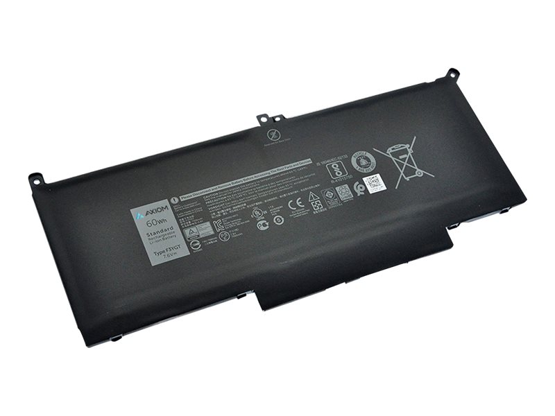 Axiom - Notebook battery (standard) (equivalent to: Dell F3YGT)