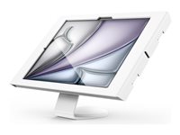 Compulocks iPad Air M2 & M3 13", Apex Enclosure Core Stand - White mounting kit - exposed front/back camera and sensors - for tablet - white