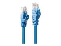 LINDY Basic Cat.6 U/UTP Cable Blue 10m