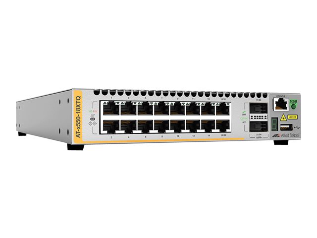 ALLIED 16x 1G/10G-T 2x QSFP+ L3 10G