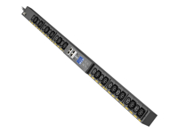 Eaton Metered Input Rack PDU Single-Phase Metered Input Rack PDU G4, 100-240V, 24 Outlets, 16A, 3.8kW, C20/L6-20 Input, 10 ft. Cord, 0U Vertical