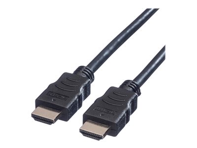 VALUE HDMI High Speed Kabel schwarz 2m