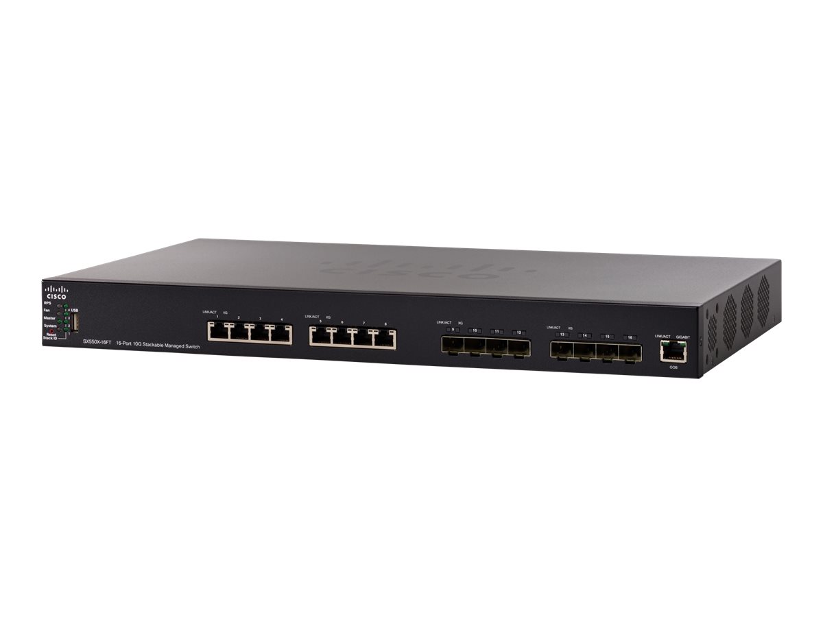 Cisco 550X Series SX550X-16FT
