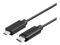 Unitek USB 2.0 USB-kabel 1m Sort