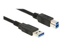 DeLOCK USB 3.0 USB-kabel 2m Sort