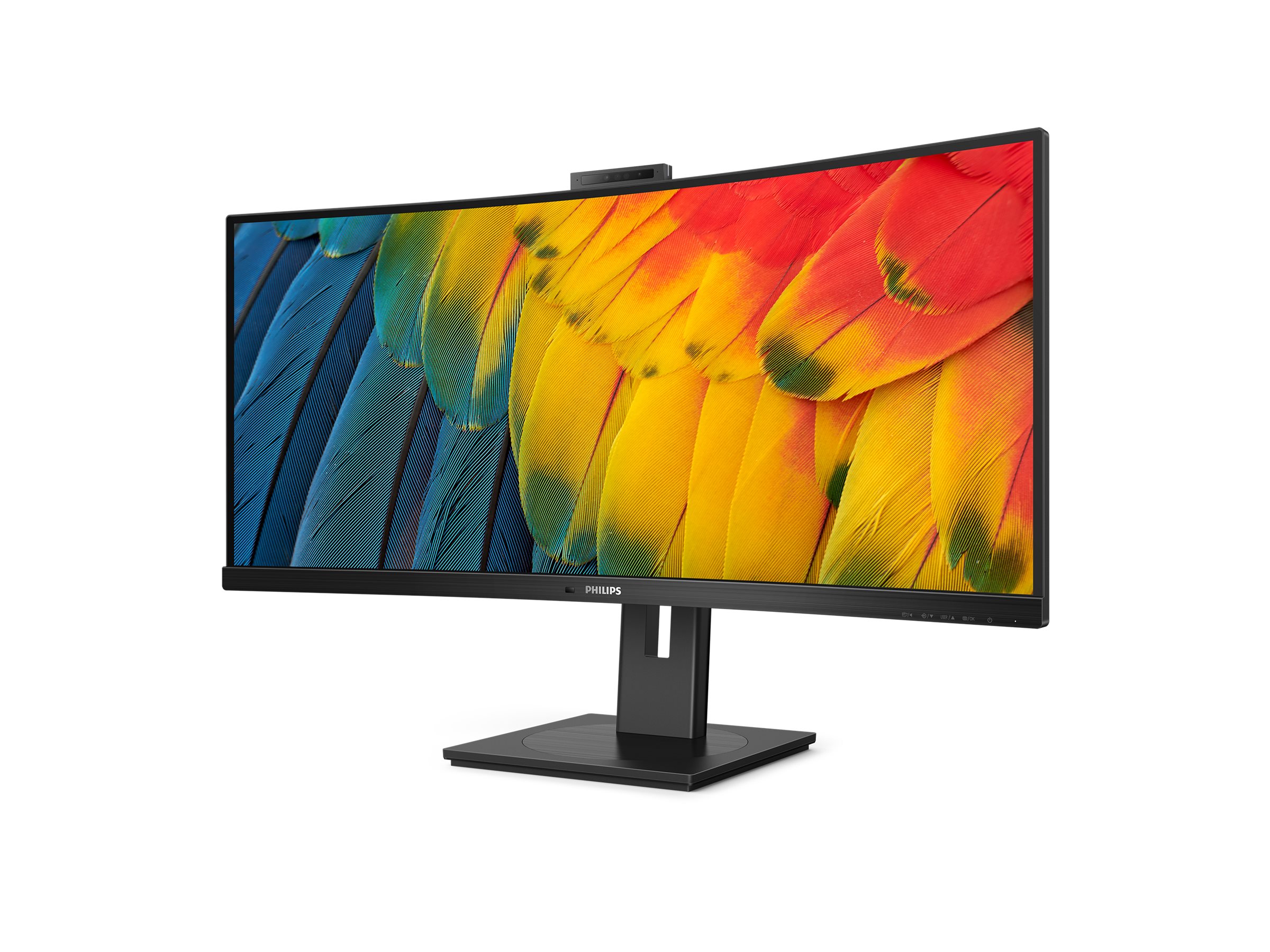 An image of Philips 34B1U5600CH - 5000 Series - LED monitor - curved - 34"