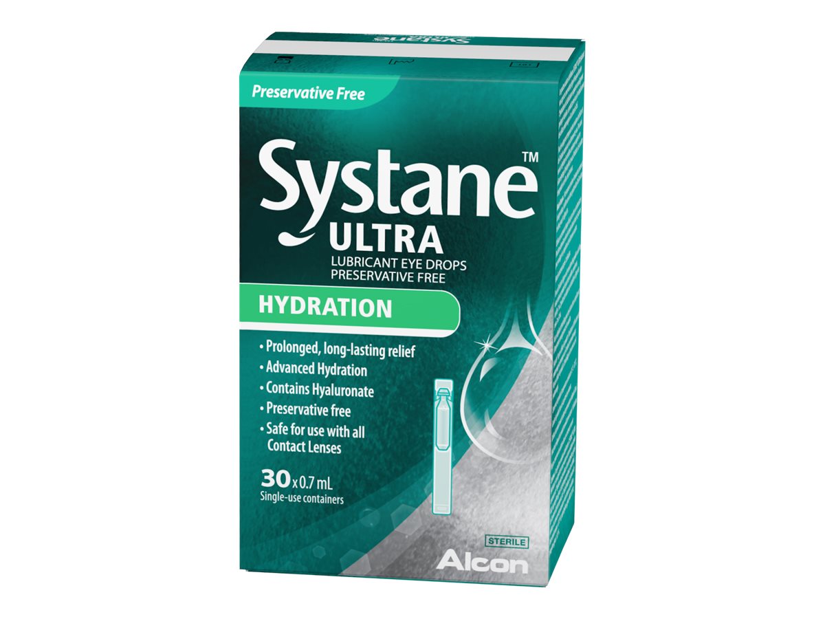 Systane Ultra Lubricant Eye Drops - Hydration - 30 x 0.7ml