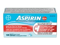 Bayer Aspirin Daily Low-Dose Tablets - 120's