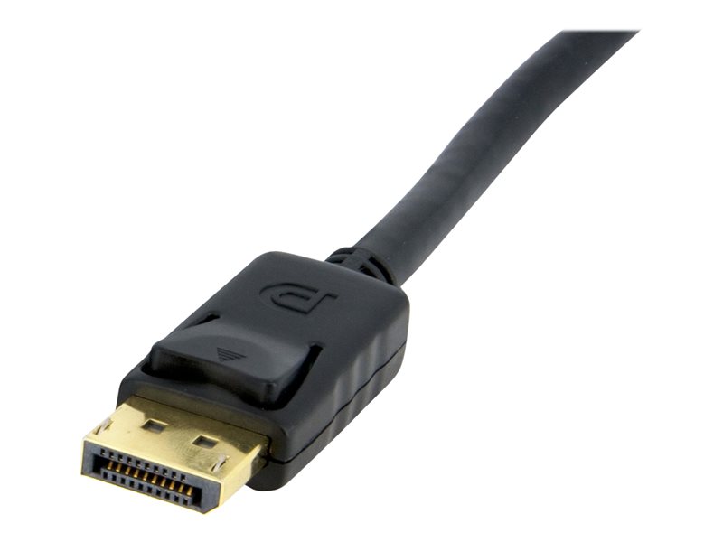 StarTech.com Câble DisplayPort à montage sur panneau de 91cm - Cordon DP  vers DP avec verrouillage - Femelle / Mâle - Noir (DPPNLFM3)