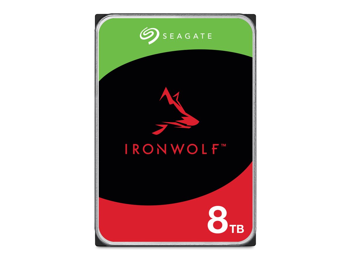 Seagate IronWolf Harddisk ST8000VN002 8TB 3.5' Serial ATA-600 5400rpm
