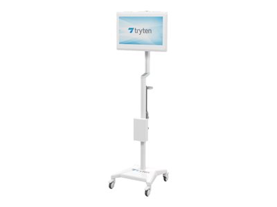 Tryten Nova Connect Cart for 2 LCD displays / PC equipment medical aluminum