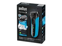 Braun Series 3 Cordless Shaver - Blue - 87335
