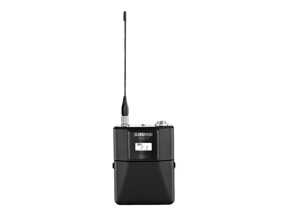 Shure QLXD1 - Wireless bodypack transmitter for wireless microphone system