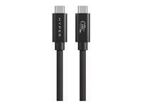 Hyper HyperDrive Next USB4 USB Type-C kabel 1.2m Sort