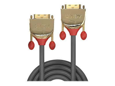 LINDY DVI-D Dual Link Kabel Gold Line 1m - 36201