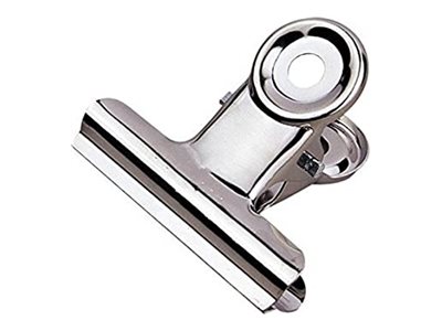 Whitecroft Essentials - spring clips - 50 mm - silver - pack of 10