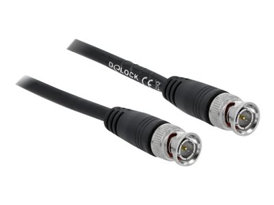 DELOCK Kabel BNC Stecker zu BNC Stecker 5 m