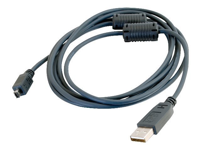 C2G 2m Ultima USB A Mini-B Cable for select Minolta, Samsung and Toshiba Cameras (HIROSE KEY) (6.6ft) | www.shi.com