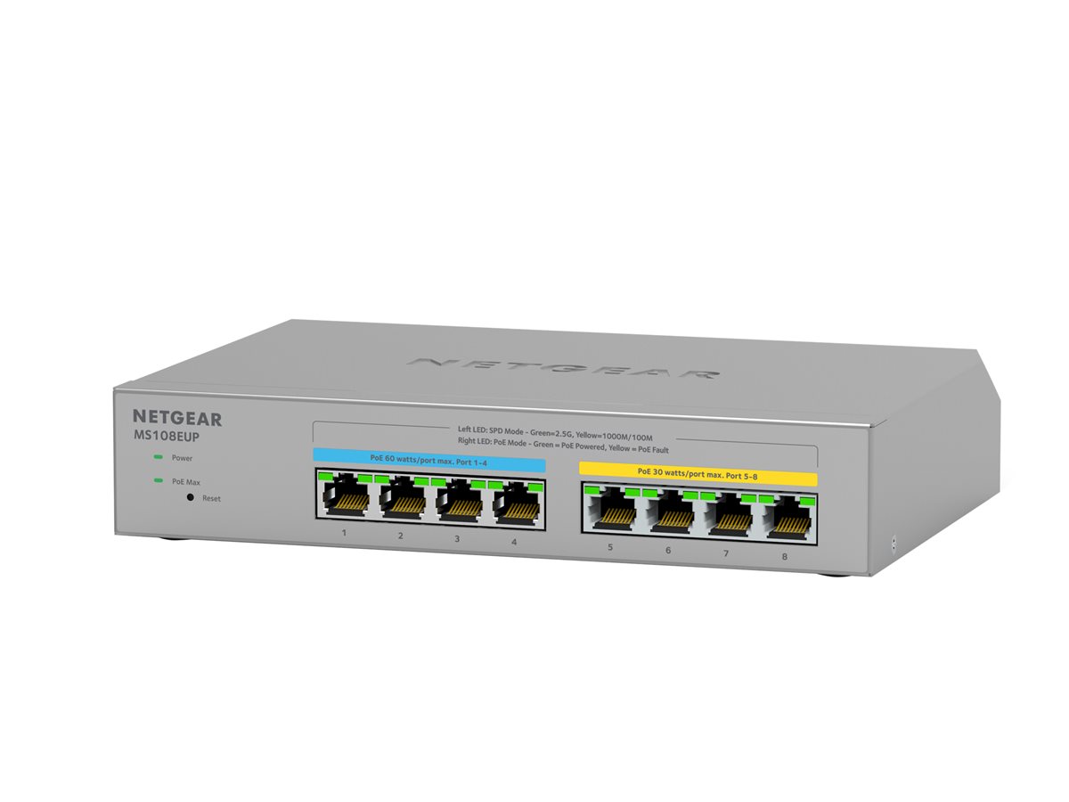 NETGEAR Plus MS108EUP -...