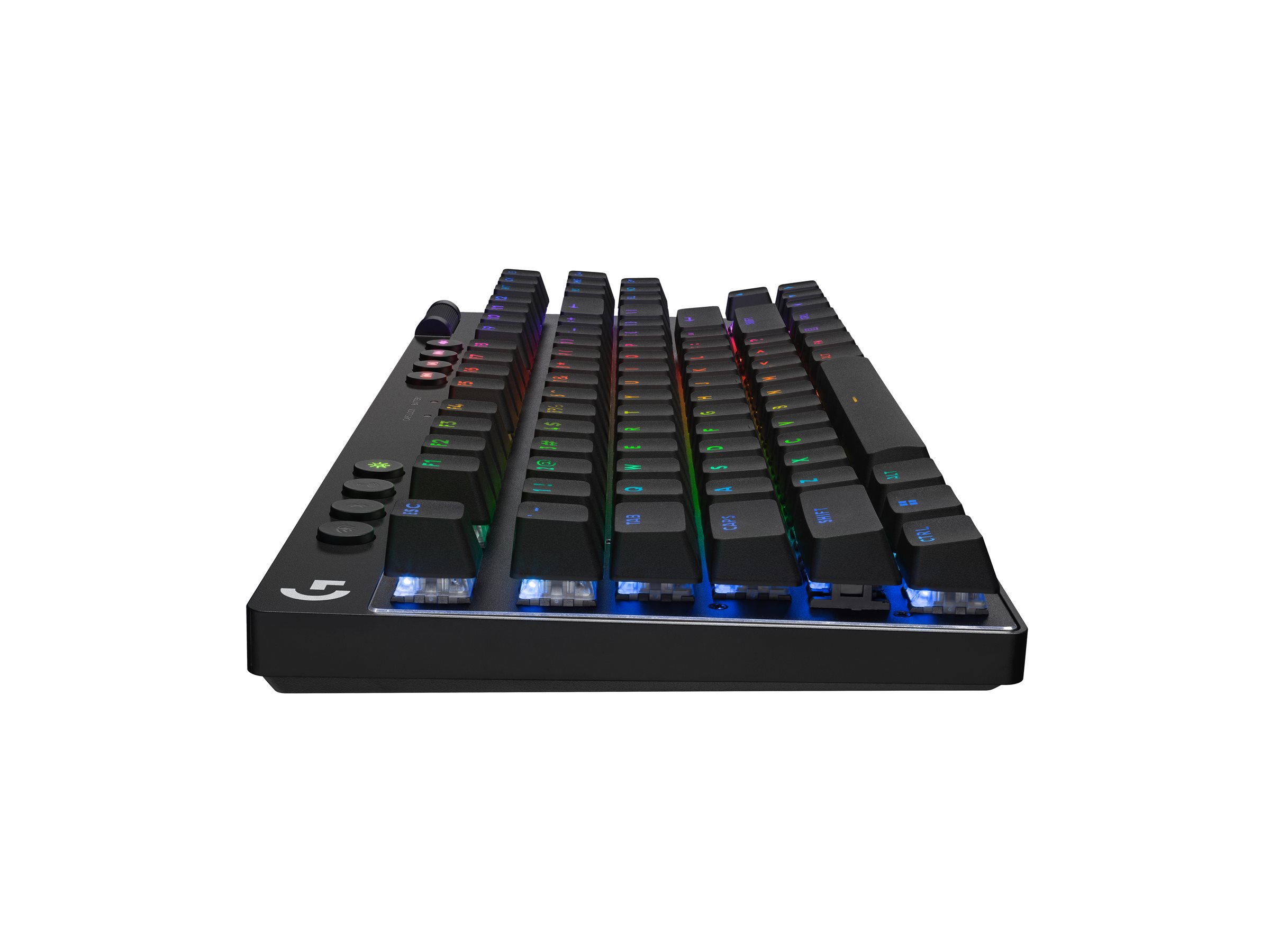 Logitech G PRO X TKL keyboard QWERTY English black Input Product shot Left-angle 79900