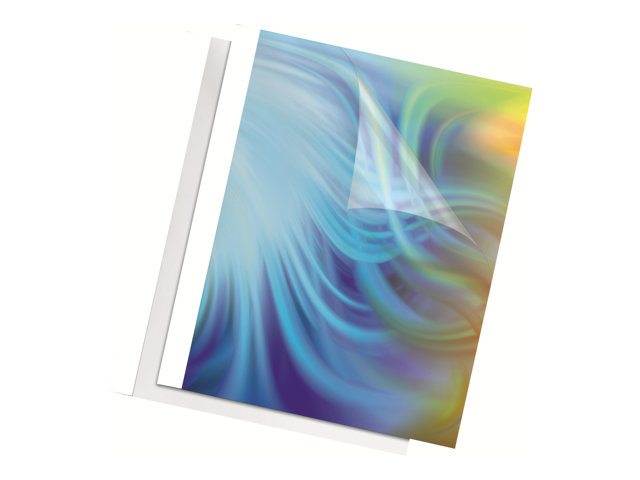 FELLOWES CPE STANDING-BLANC 3 MM X 100
