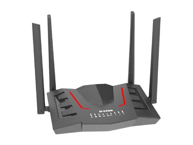D-Link DWR-M955X wireless router WWAN Wi-Fi 6 Product shot Left-angle 79300