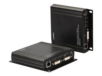 LINDY 140m Cat.6 DVI-D, USB, Audio & RS232 KVM Extender - 39245