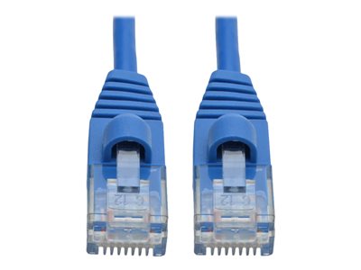 Tripp Lite Cat6a 10G Snagless Molded Slim UTP Network Patch Cable (RJ45 M/M), Blue, 3 ft.