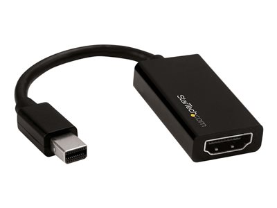 StarTech.com Mini DisplayPort to HDMI Adapter - 4K mDP to HDMI Converter - UHD 4K 60Hz (MDP2HD4K60S) - video converter
