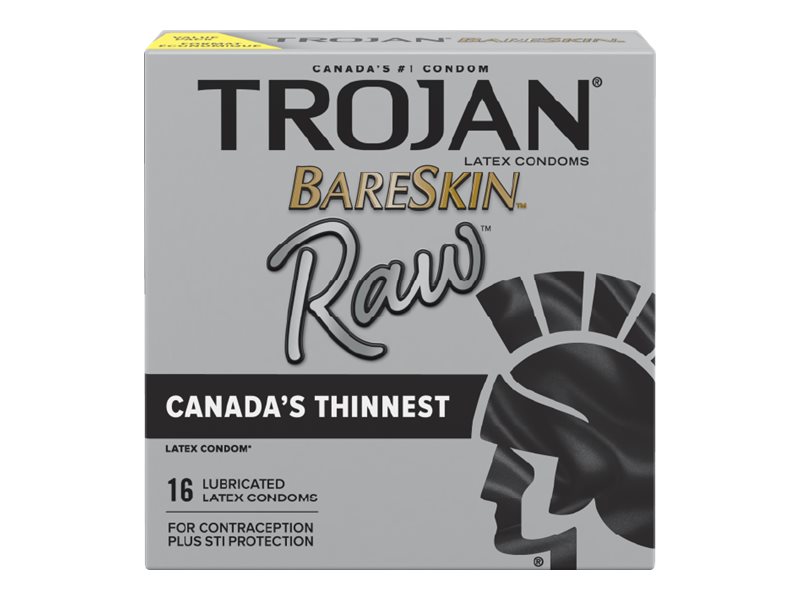 Trojan BareSkin Raw Condoms - 16s