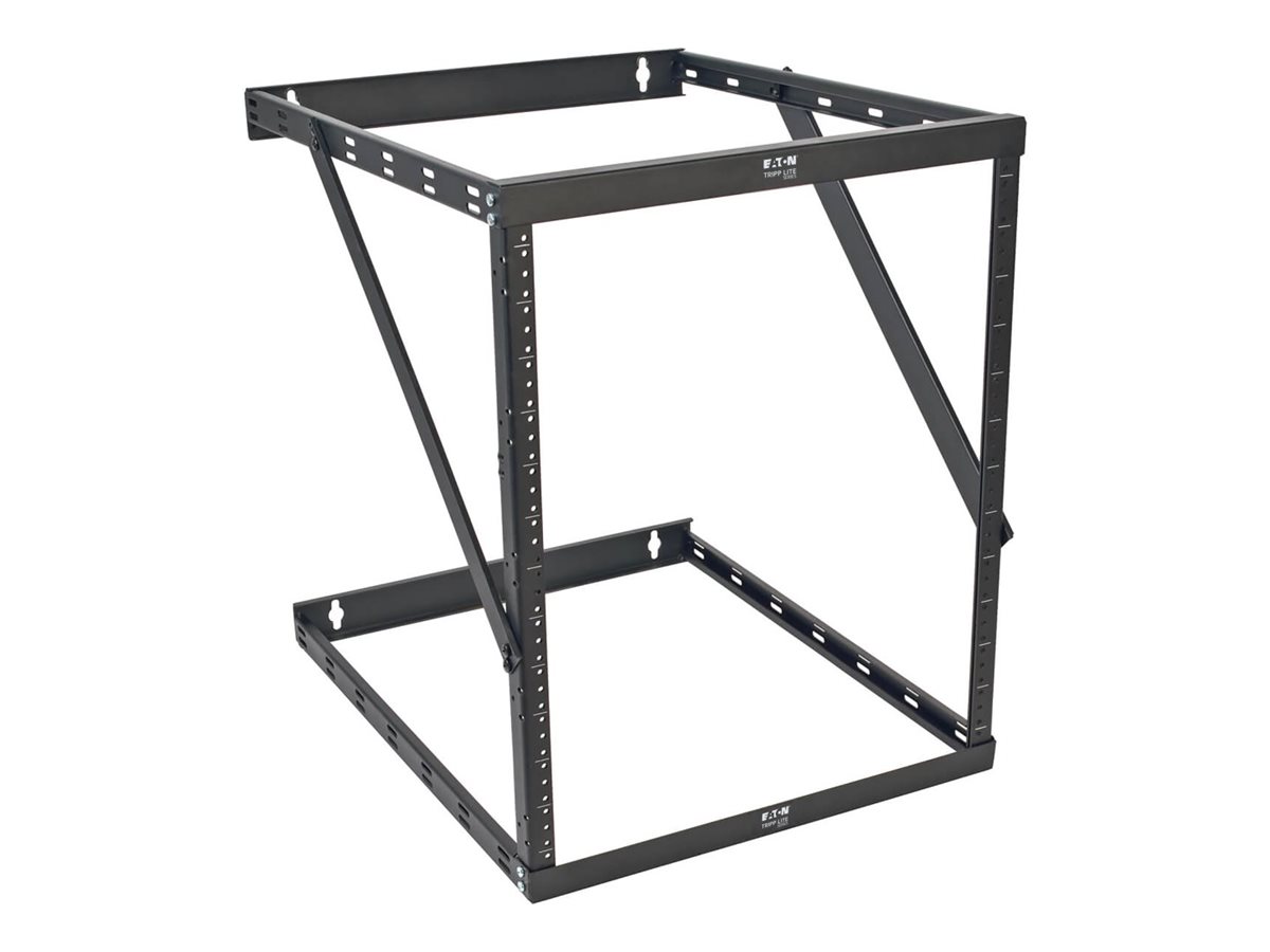 Tripp Lite 8U 12U 22U 2 Post Open Frame Rack Cabinet Expandable 23.5" Depth Wall Mount