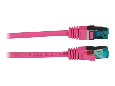 EFB Patchkabel S/FTP Cat6A Magenta - MK6001.0,5MA