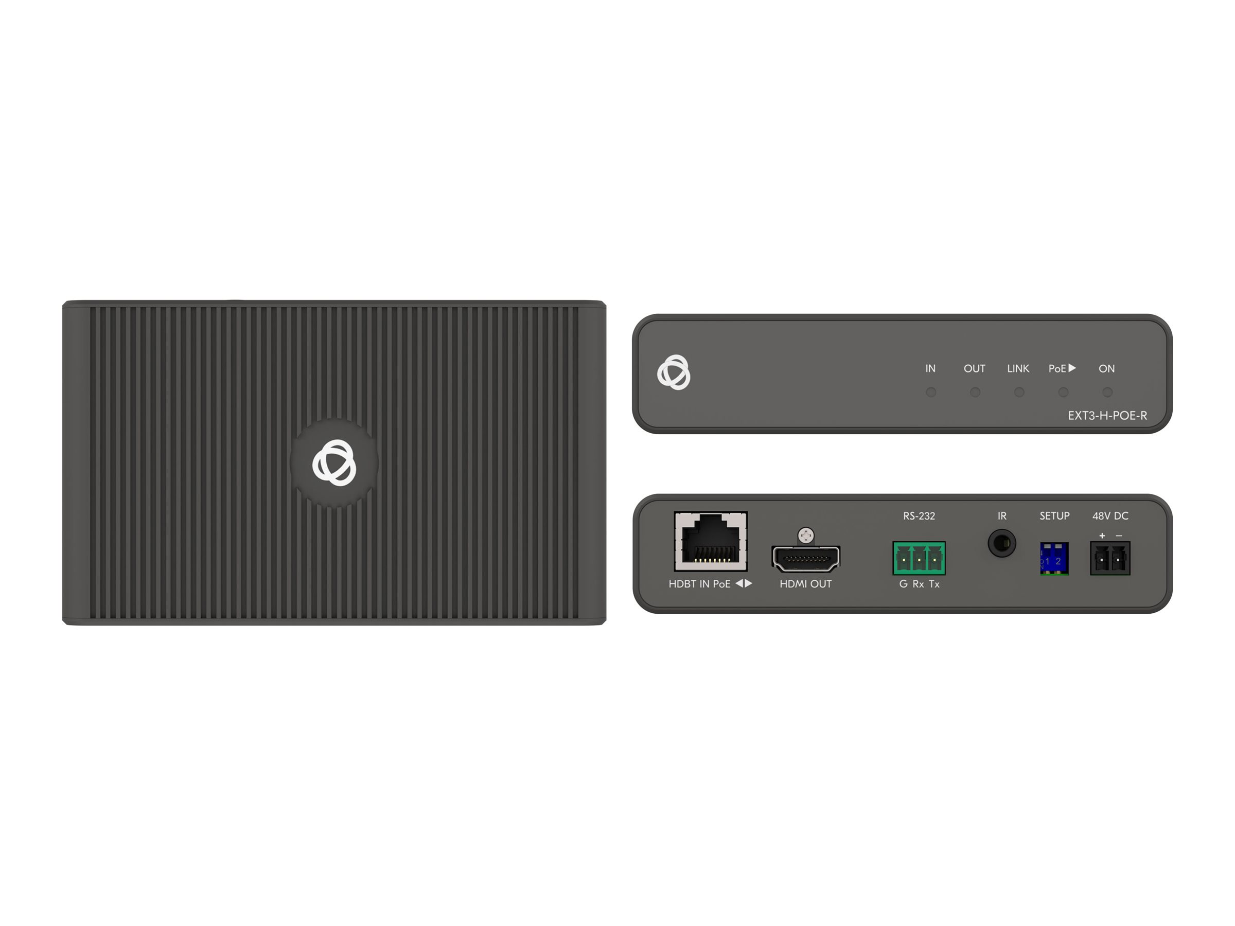 Kramer EXT3-H-POE-R - Video/audio/infrared/serial extender