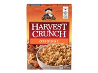 Quaker Harvest Crunch Granola Cereal - Original - 475G