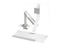 Humanscale QuickStand Lite Mounting kit (desk clamp mount, adjustable keyboard and monitor arm) 