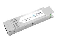 Axiom Dell 407-BBPH Compatible - QSFP+ transceiver module (equivalent to: Dell 407-BBPH) - 40 Gigabit LAN - 40GBase-ESR4 - MPO multi-mode - up to 984 ft - 850 nm - for Dell Networking C9010, S6010; PowerSwitch S4112, S5212, S5224; Dell EMC Networking S4048