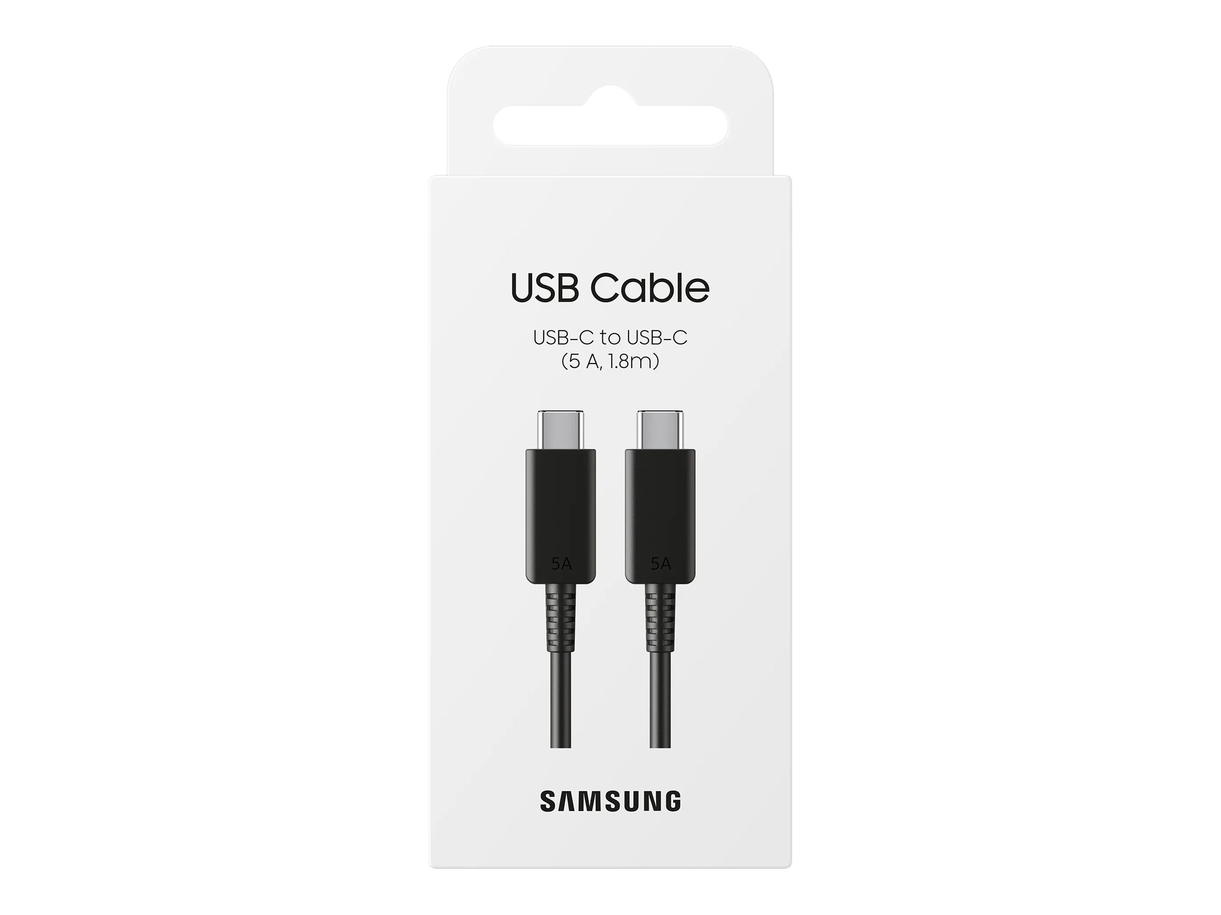 Samsung USB 2.0 USB Type-C kabel 1.8m Sort