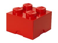 LEGO Storage Brick 4 Opbevaringsboks Rød
