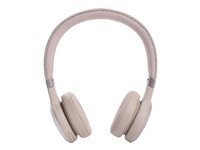 JBL Live 460NC Wireless Over-Ear Noise Cancelling Headphones - Pink - JBLLIVE460NCROSAM
