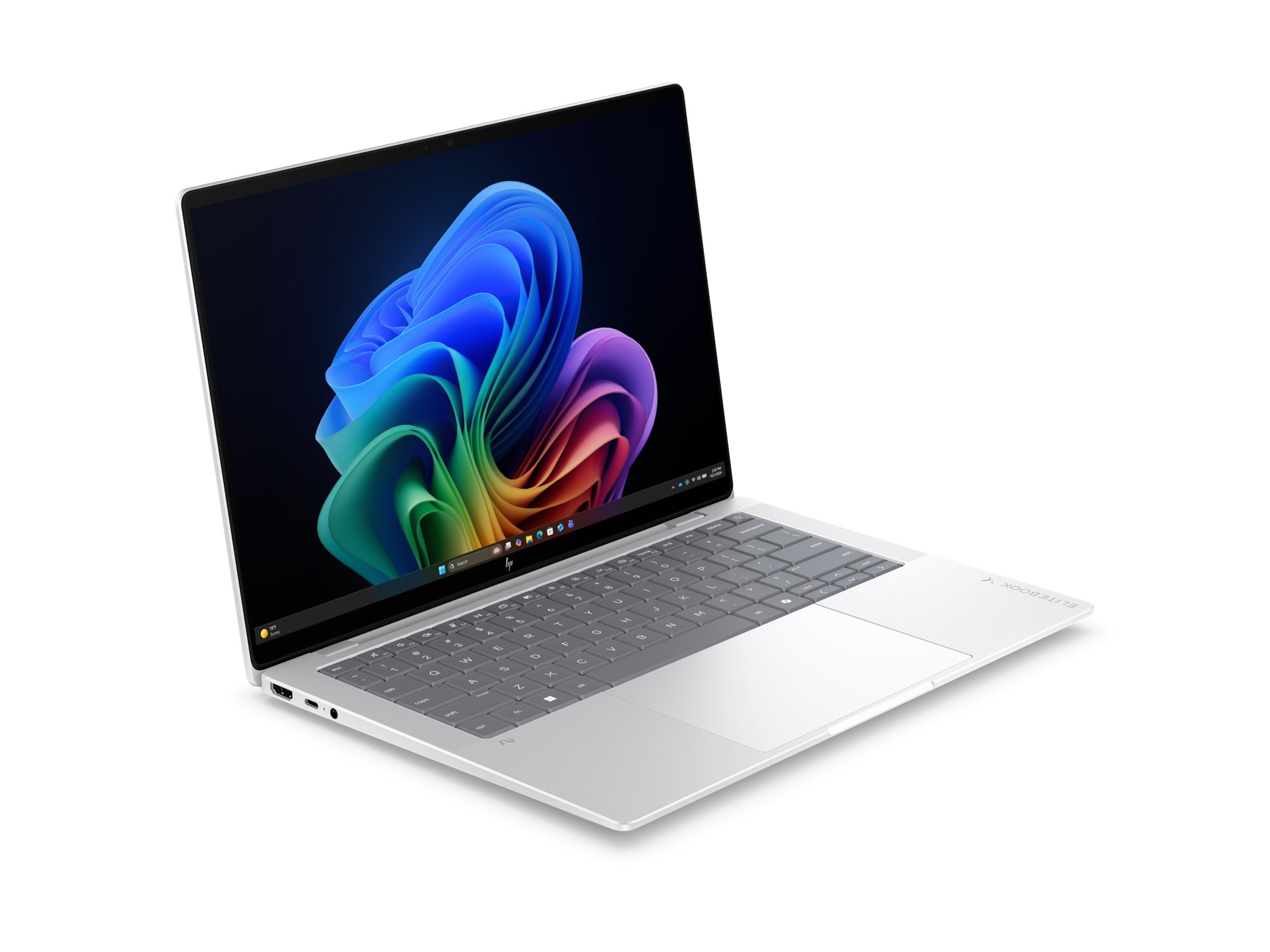 HP EliteBook X G2q Notebook Next Gen AI Copilot+ PC 14 Qualcomm Snapdragon X Plus Product shot Ports / controls 75750