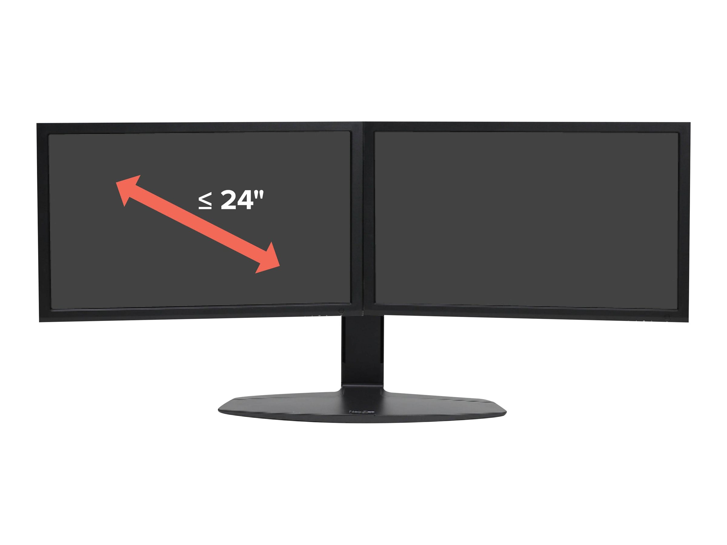An image of Ergotron Neo-Flex stand - for 2 LCD displays - black