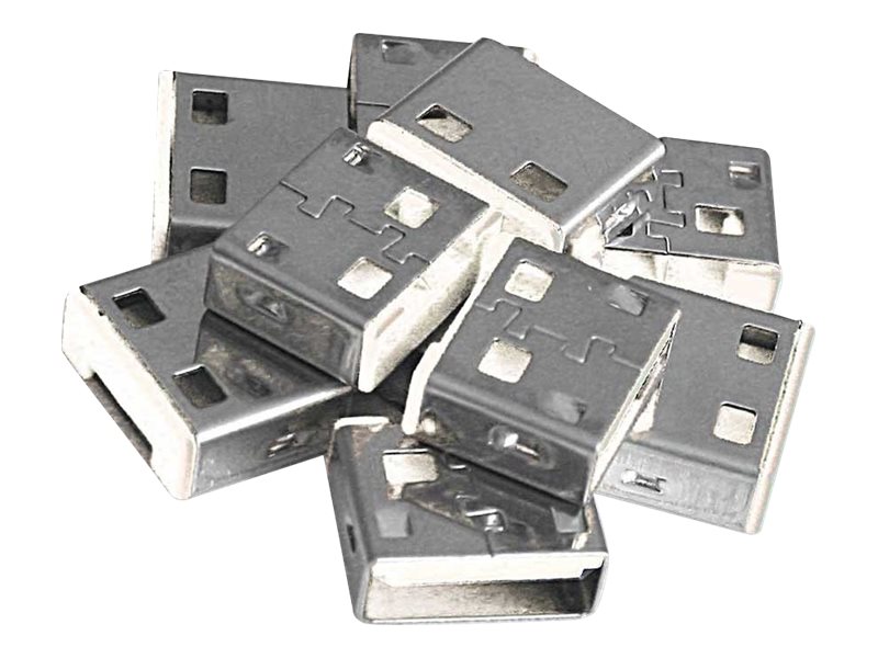 Bloqueurs de ports USB, 10 pièces, Blanc