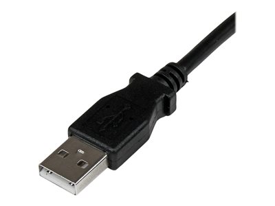 StarTech.com 2m USB 2.0 A to Right Angle B Cable Cord 2 m USB Printer Cable 